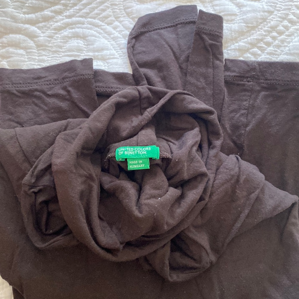 United colors of Benetton brown long sleeve turtleneck - small